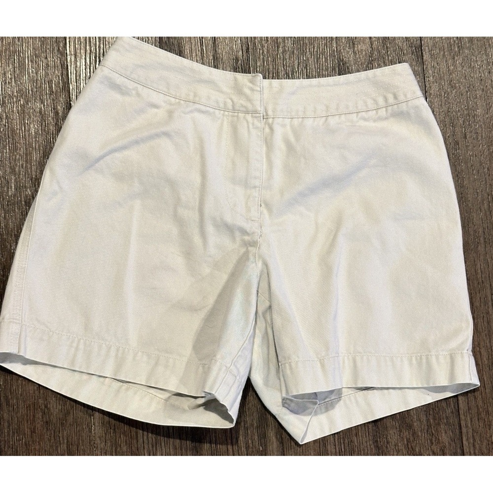Petite‎ Sophisticate Vintage Khaki Mom Shorts cotton preppy Sz 0 casual